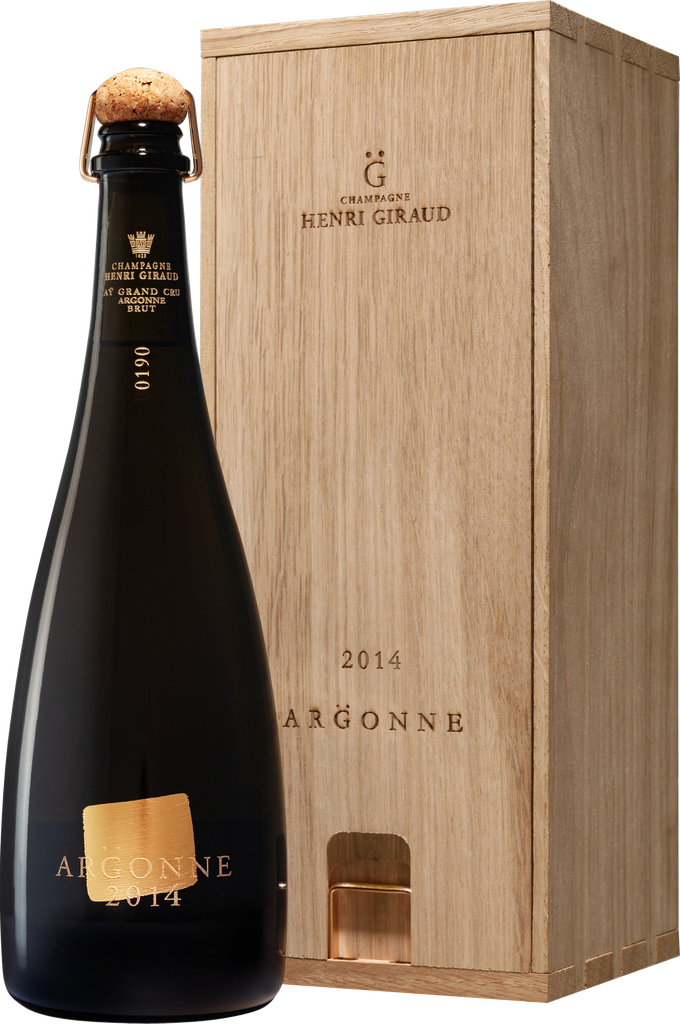 Henri Giraud Argonne 2014 (0.75 L, Gift Box)