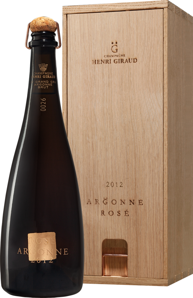 Henri Giraud Argonne Rose 2012 (0.75 L, Gift Box)