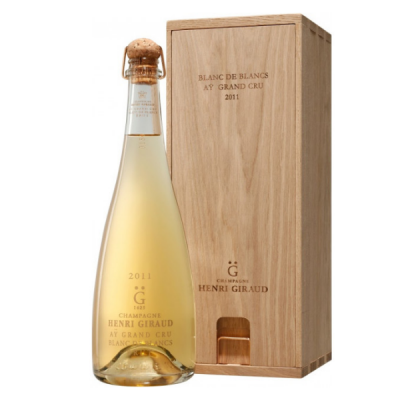 Henri Giraud Aÿ Blanc de Blancs Grand Cru 2015 (0.75 L, Gift Box)